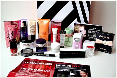 sephora coffret de cadeau.